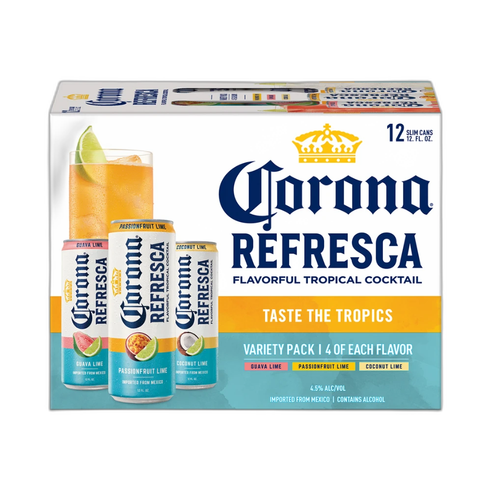 Corona Refresca Variety Pack Spiked Tropical Cocktail Cans