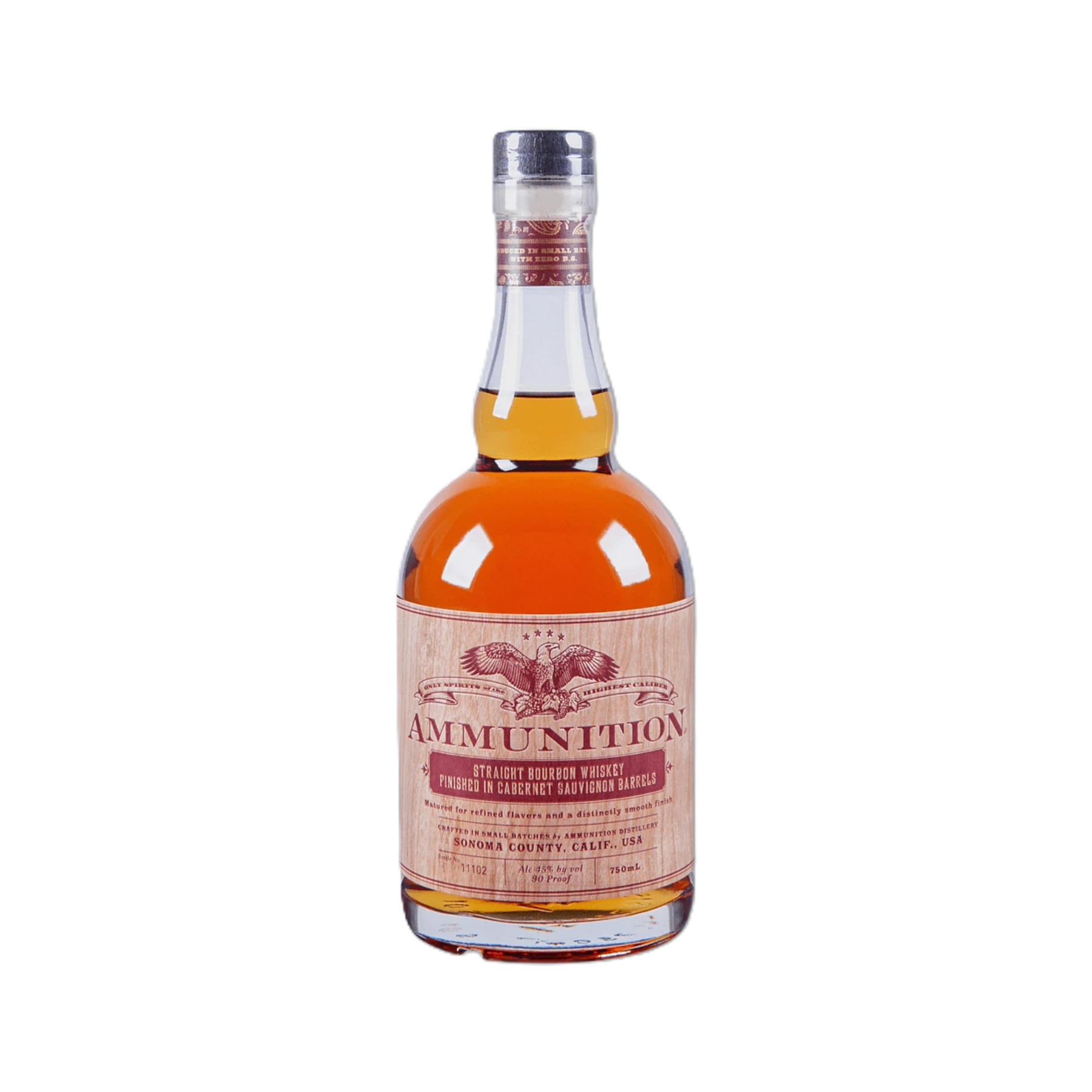 Ammunition Cabernet Barrel Finished Straight Bourbon Whiskey 750ml