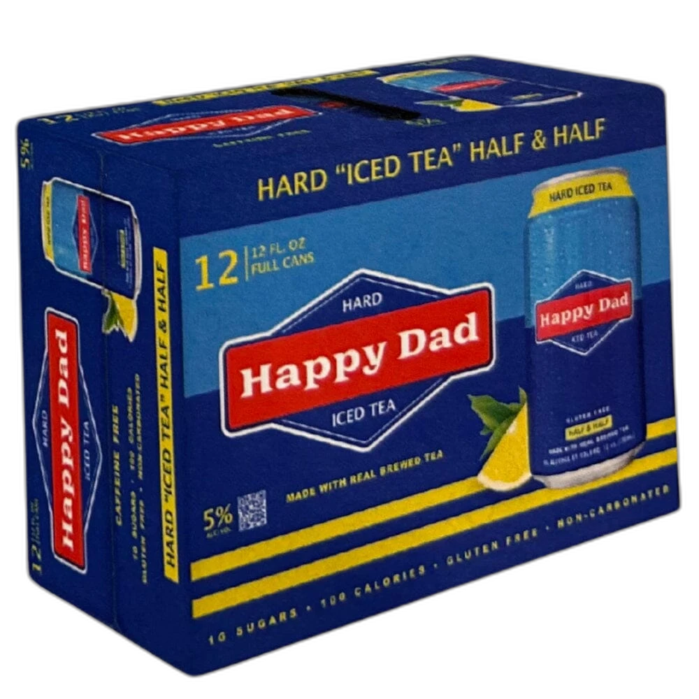 Happy Dad Hard Iced Tea ""Half & Half"" 12PK